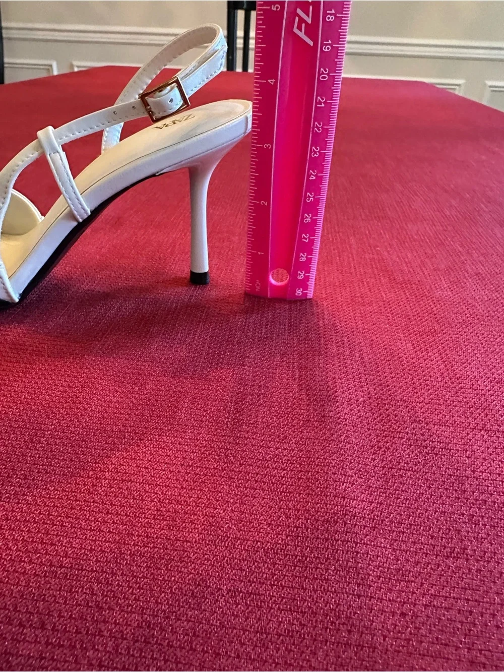 Zara Cream and Black Pointed Slingback Pumps with Buckle Strap NWT 7.5